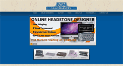 Desktop Screenshot of buygravemarkers.com